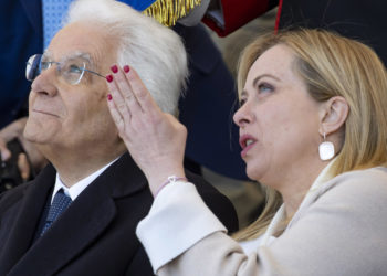 Giorgia Meloni e Sergio Mattarella