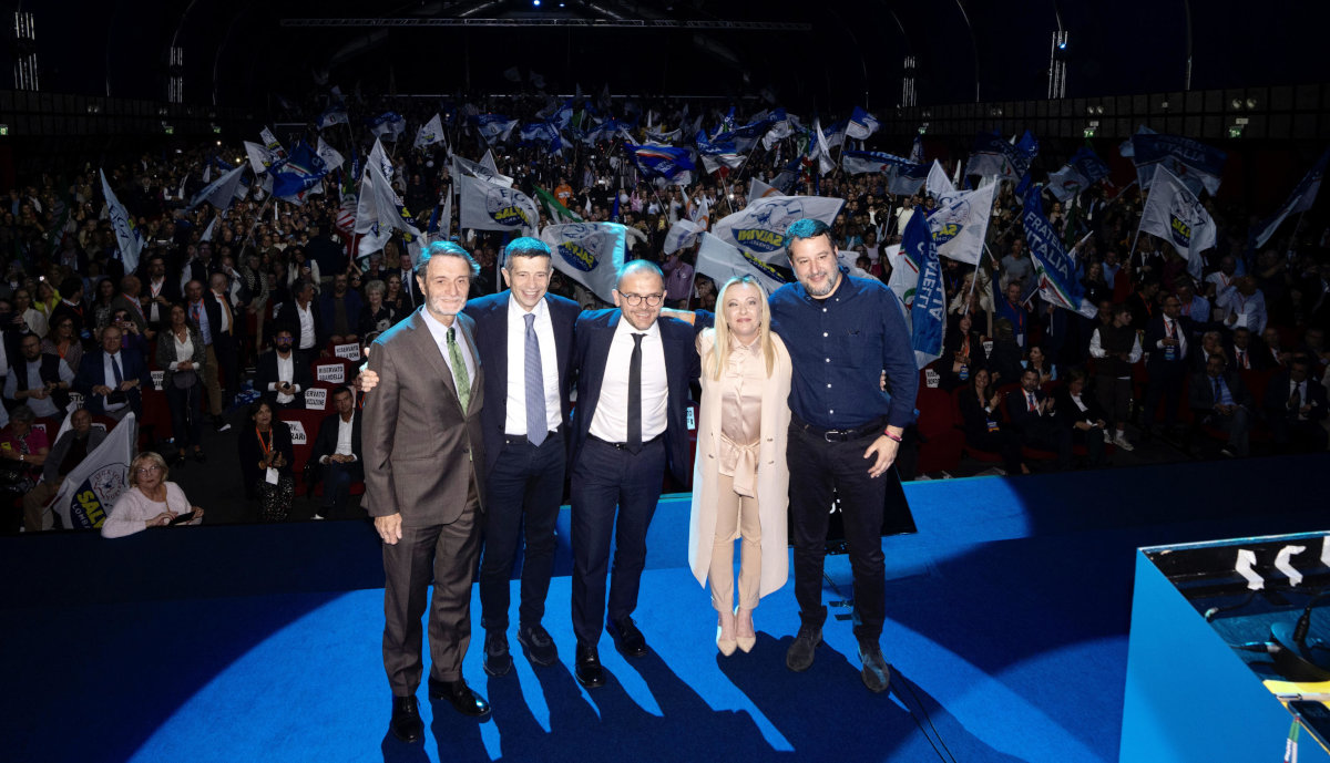 I leader del centrodestra a Brescia