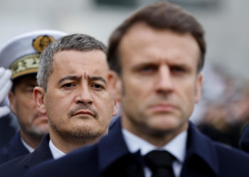 Gérald Darmanin e Emmanuel Macron