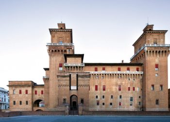 Il Castello Estense di Ferrara   FOTO ANSA / US