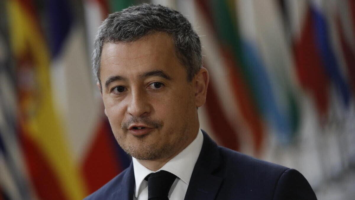 Il ministro dell'Interno della Francia, Gérald Darmanin