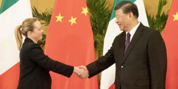 L'incontro di novembre tra Giorgia Meloni e Xi Jinping