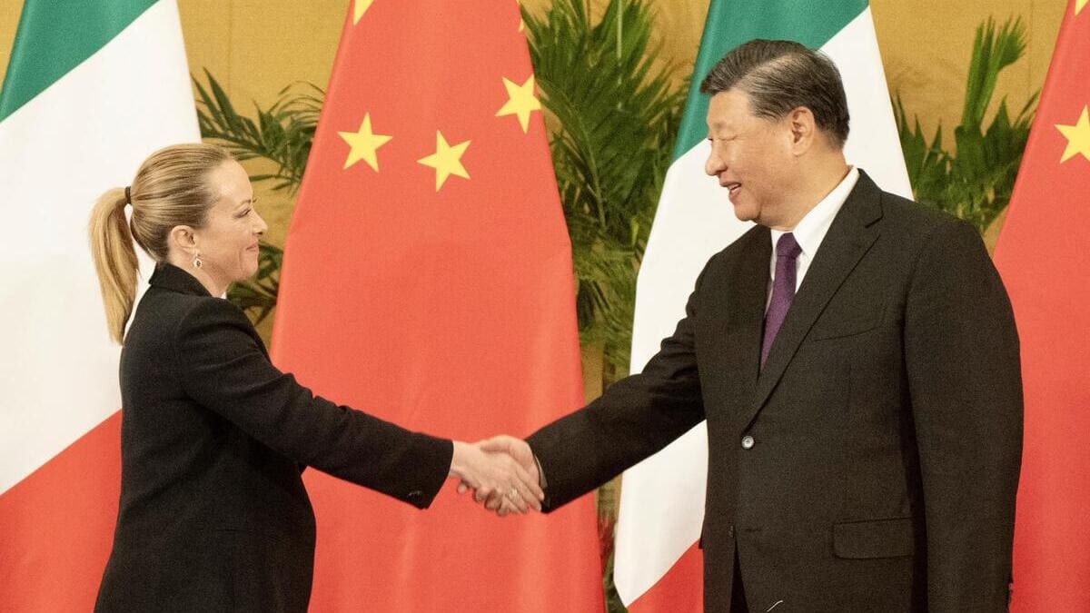 L'incontro di novembre tra Giorgia Meloni e Xi Jinping