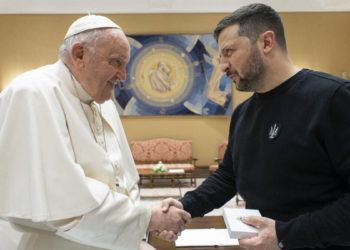 Papa Francesco incontra Volodymyr Zelensky