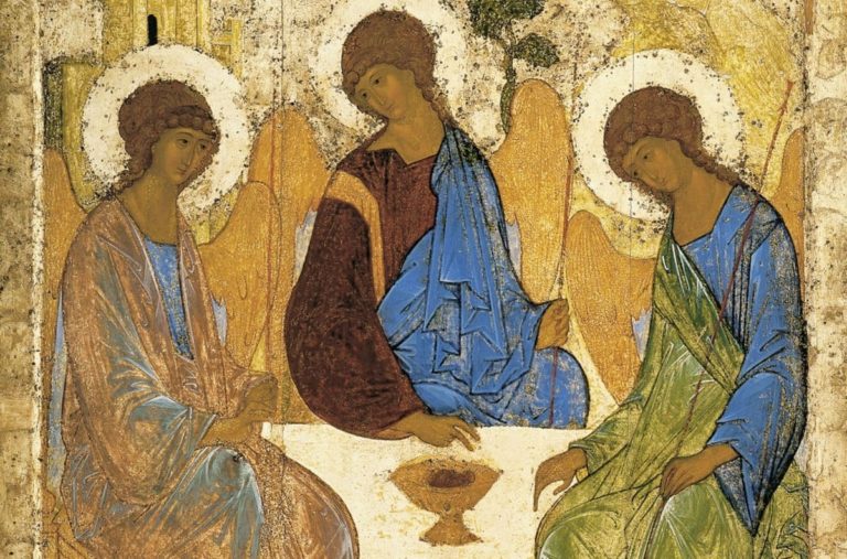 La disputa della Trinità di Rublev