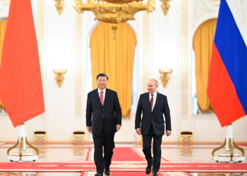 Xi Jinping e Vladimir Putin al Cremlino