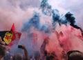 Tifosi in festa per la promozione del Genoa in Serie A