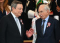 Mario Draghi e Giuliano Amato