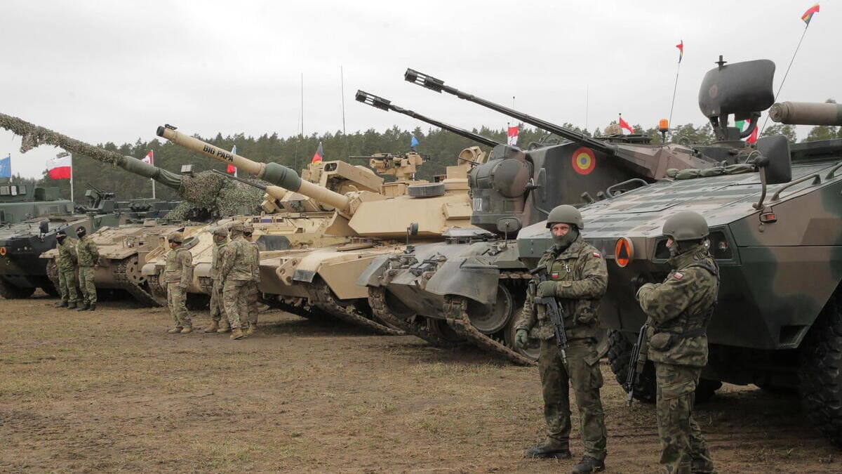 Esercitazione militare della Nato in Polonia durante la guerra in Ucraina