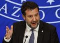 il ministro delle Infrastrutture e leader della lega Matteo Salvini, 27 giugno 2023 (Ansa)