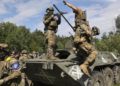 Milizie russe pro Ucraina in azione