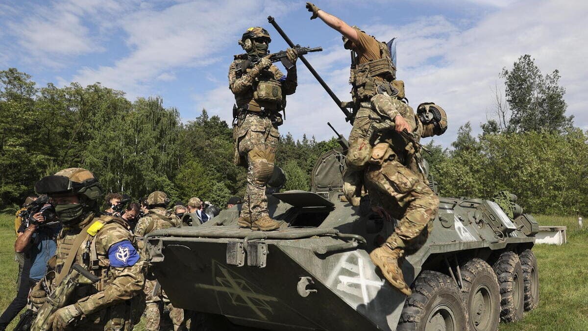 Milizie russe pro Ucraina in azione