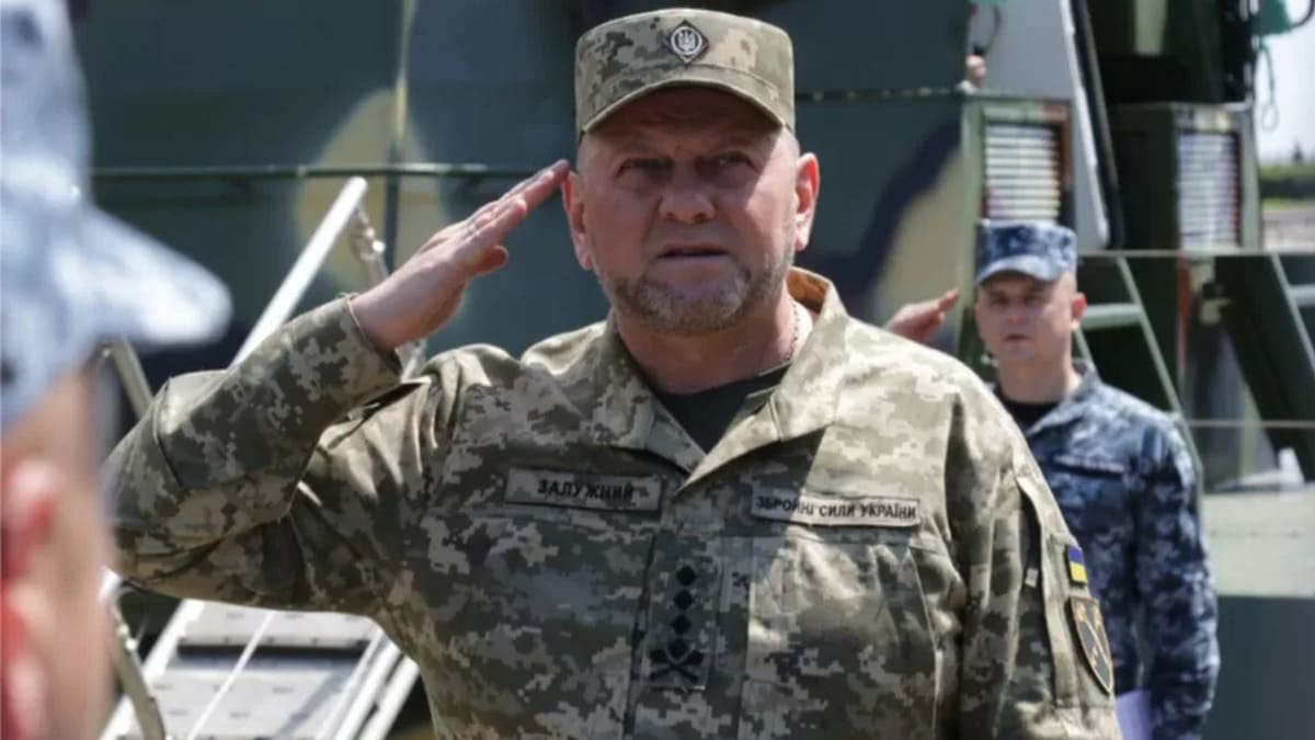 Il comandante in capo dell'esercito dell'Ucraina, Valery Zaluzhny