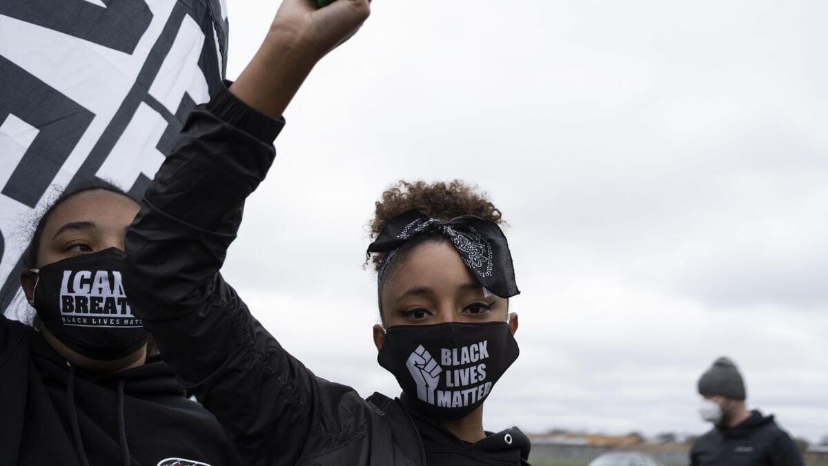 Una protesta di Black Lives Matter negli Usa