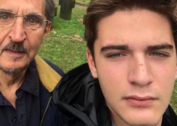 Ignazio La Russa con il figlio Leonardo