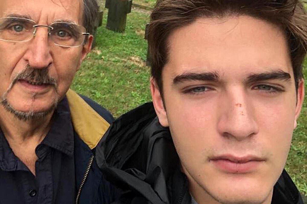 Ignazio La Russa con il figlio Leonardo