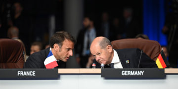 Emmanuel Macron e Olaf Scholz