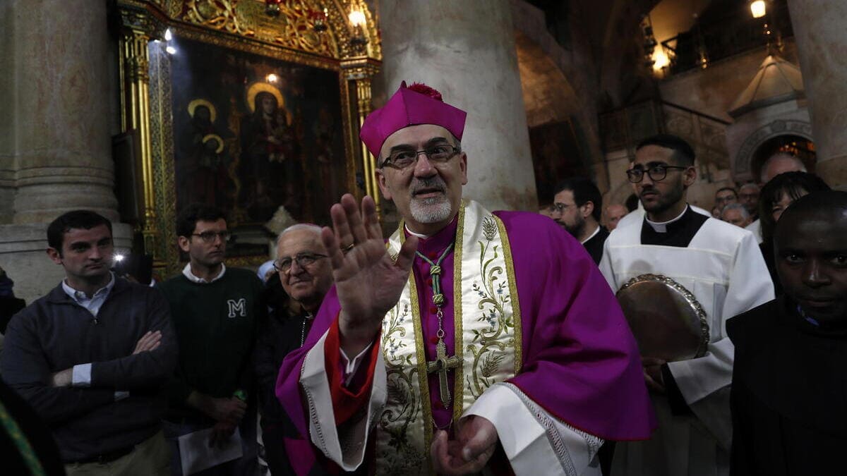 Il patriarca latino di Gerusalemme Pierbattista Pizzaballa, prossimo cardinale