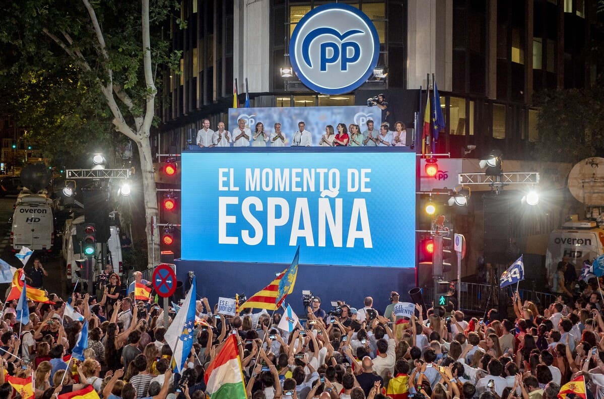 Spagna elezioni partito popolare
