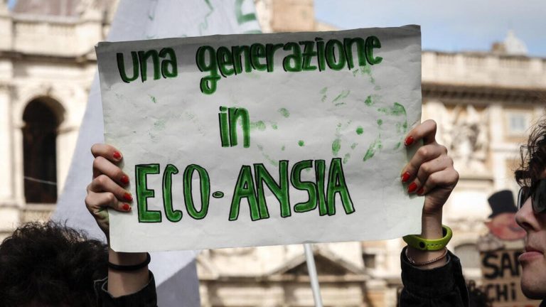 L’ecoansia è un trauma e beato chi ce l’ha