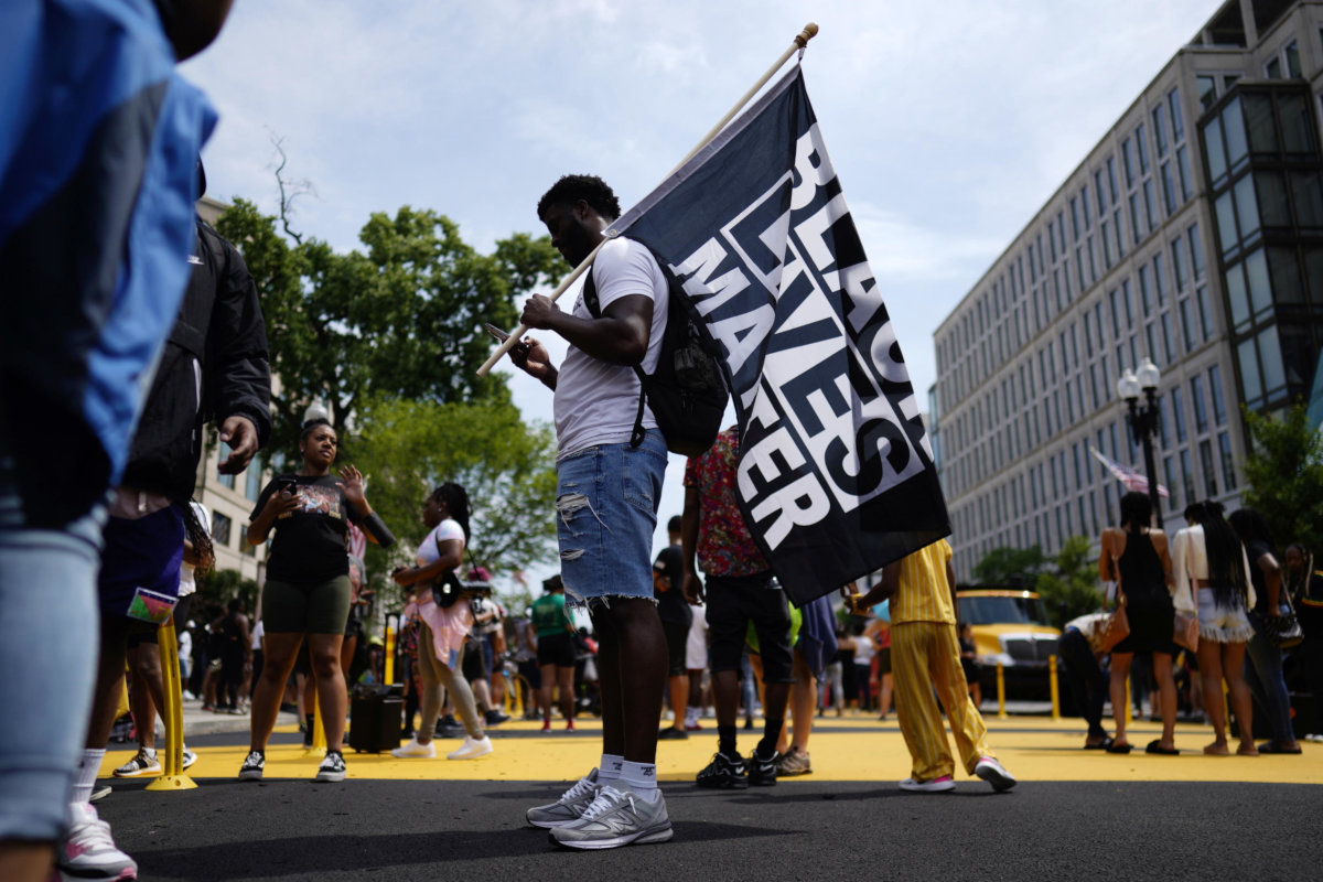 Manifestazione di Black Lives Matter