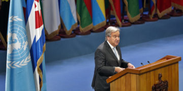 Il segretario generale dell’Onu Antonio Guterres