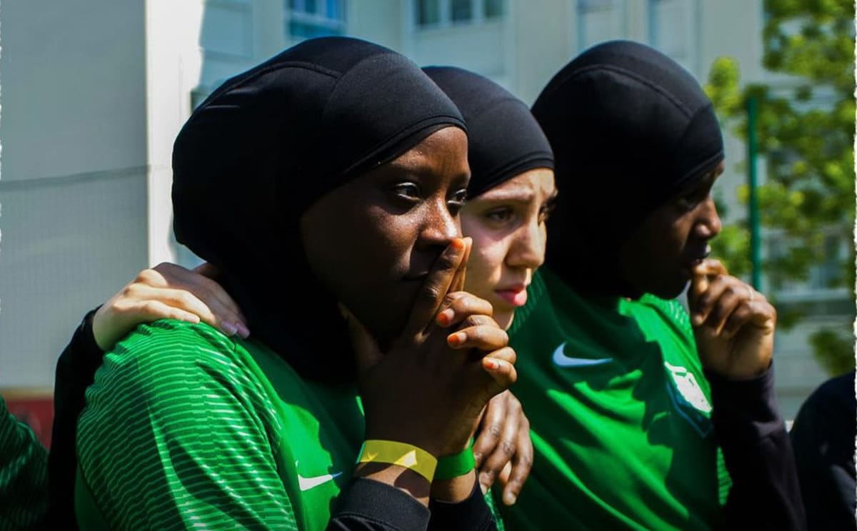 Hijab calcio Francia