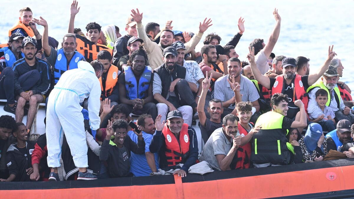 Migranti arrivano in Italia
