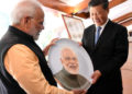 Il primo ministro indiano Narendra Modi con il presidente cinese Xi Jinping nel 2019