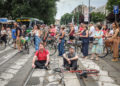 protesta ciclisti milano incidente bicicletta
