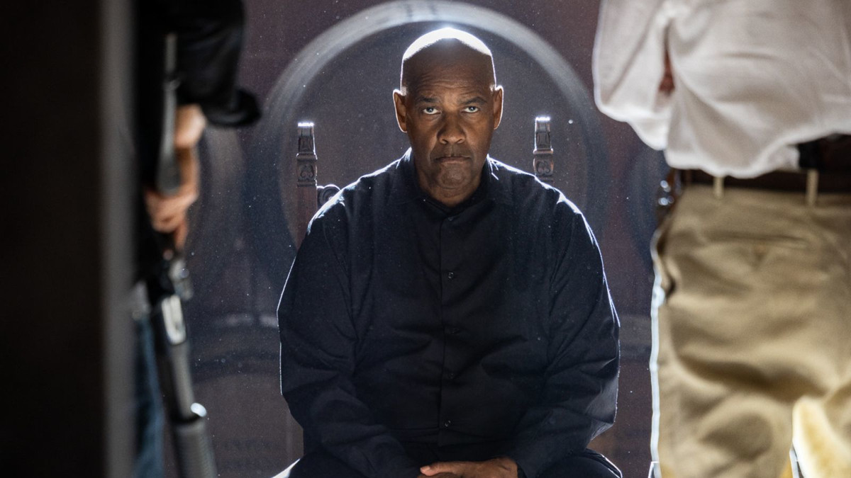 Fotogramma del film The Equalizer 3 con Denzel Washington