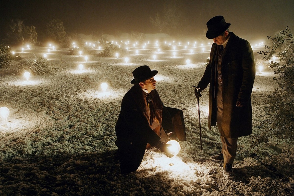 Fotogramma del film The Prestige di Christopher Nolan