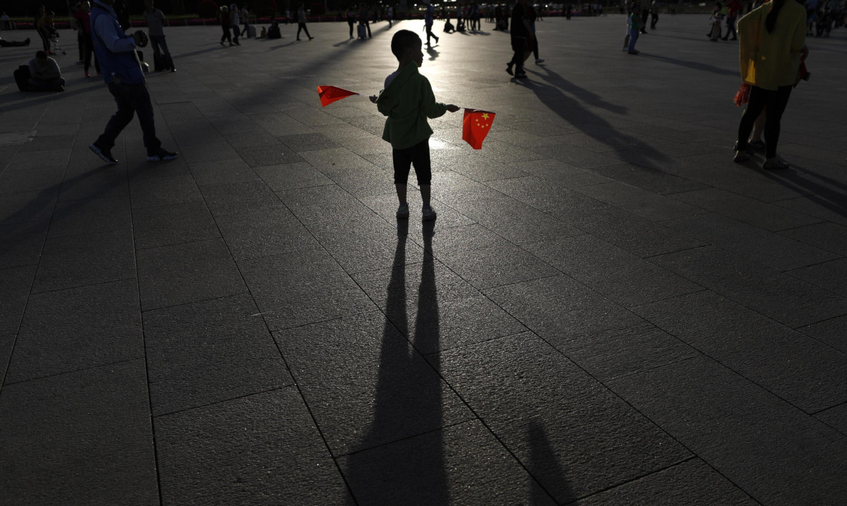 Cina bambino inverno demografico