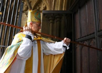 L'arcivescovo di Canterbury e capo della Chiesa anglicana Justin Welby, 21 marzo 2013 (Ansa)