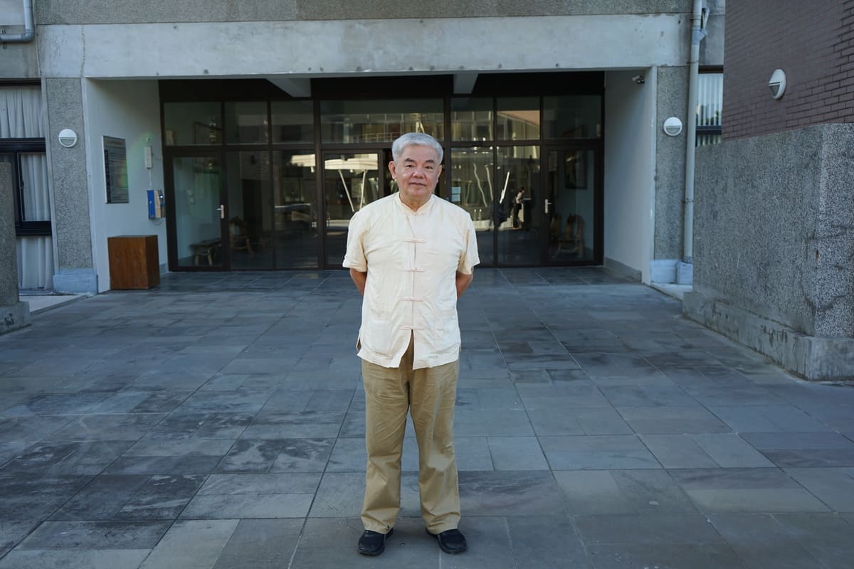 Yang Rubin, docente di Filosofia presso la National Tsinghua University, Hsinchu, Taiwan (Foto Tempi)