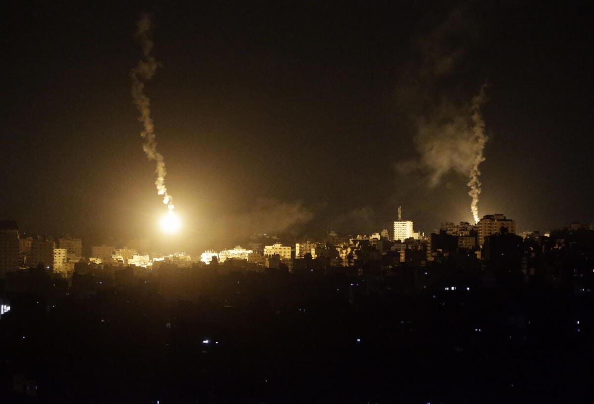 Gaza, 11 ottobre 2023 (Ansa)
