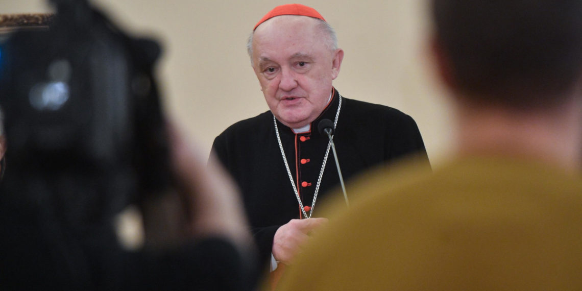 Il cardinale arcivescovo di Varsavia Kazimierz Nycz