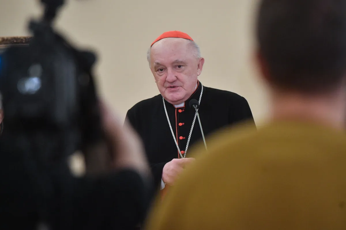 Il cardinale arcivescovo di Varsavia Kazimierz Nycz
