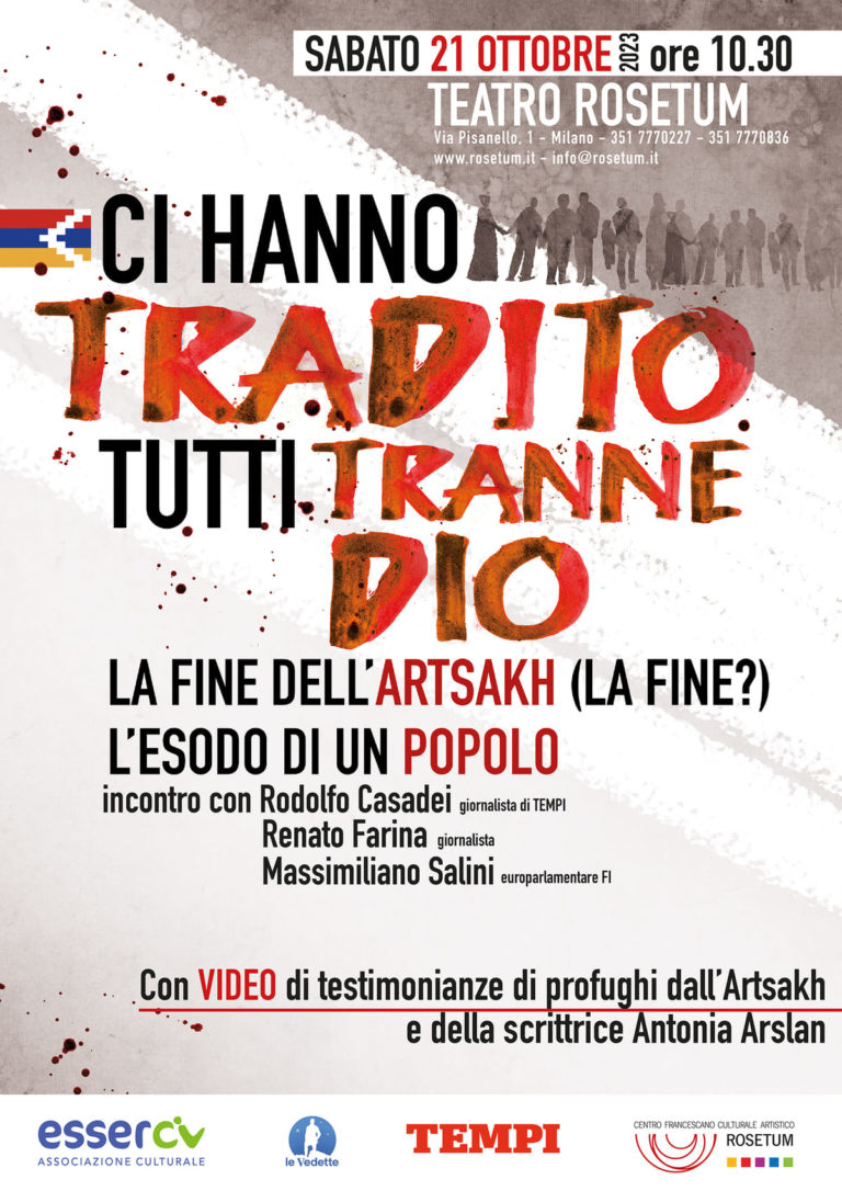 «Ci hanno tradito tutti tranne Dio». La fine dell’Artsakh (la fine?)