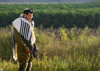 La preghiera di un soldato dell’esercito di Israele, 15 ottobre 2023