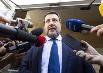 Il ministro delle infrastrutture Matteo Salvini, Roma, 26 settembre 2023 (Ansa)