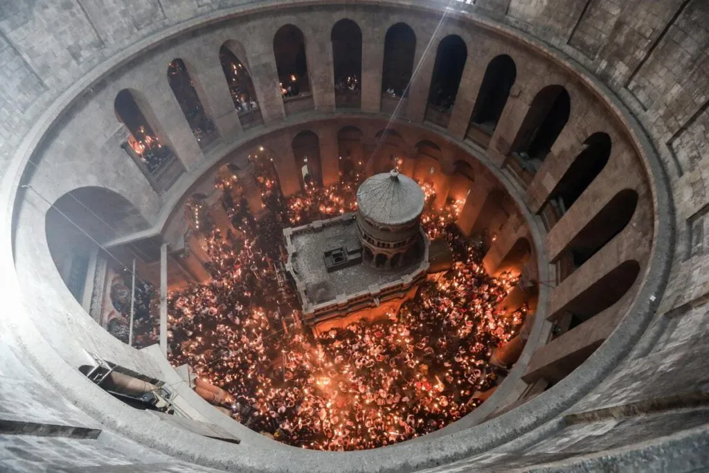 Chiesa del Santo Sepolcro, Gerusalemme (Ansa)