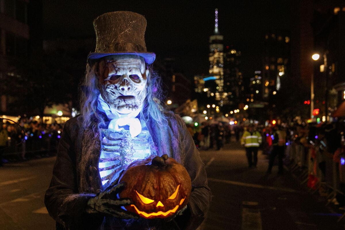 Halloween, New York, 31 ottobre 2023 (Ansa)