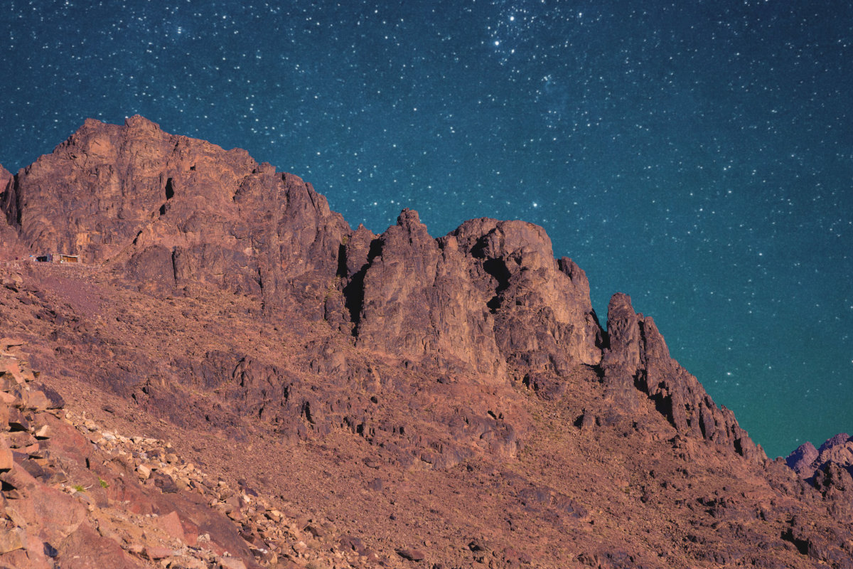 Alba sul monte Sinai