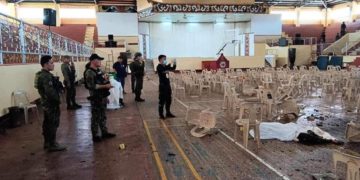 Attentato contro i cristiani durante la Messa a Marawi, nell'isola di Mindanao, Filippine