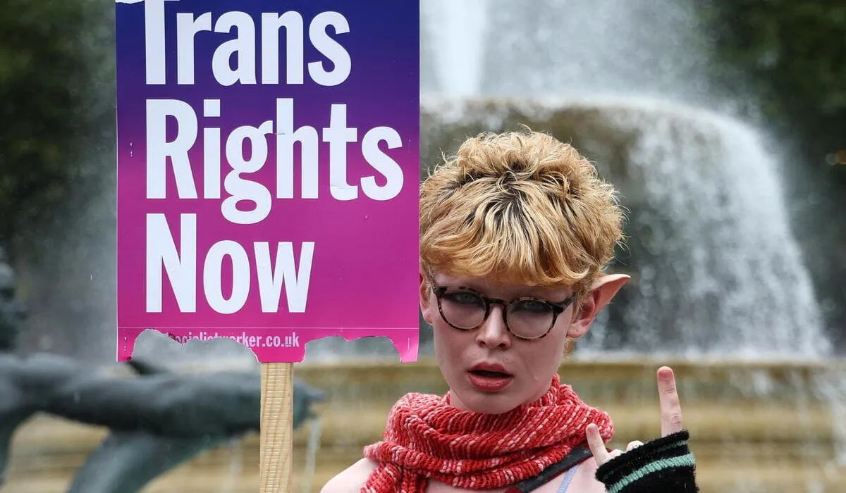 Trans Pride a Trafalgar Square, Londra 