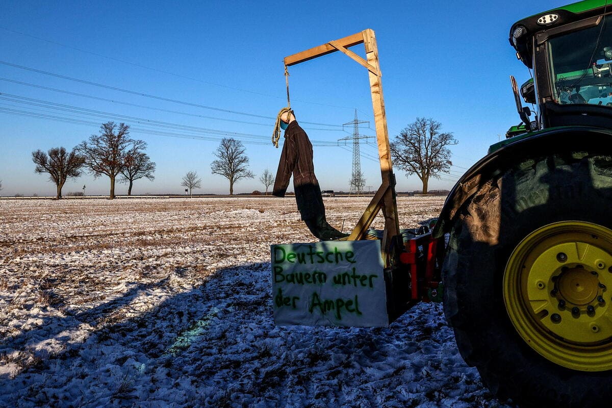 Agricoltori Germania proteste