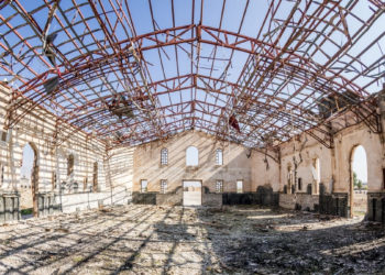 Una chiesa distrutta in Iraq
