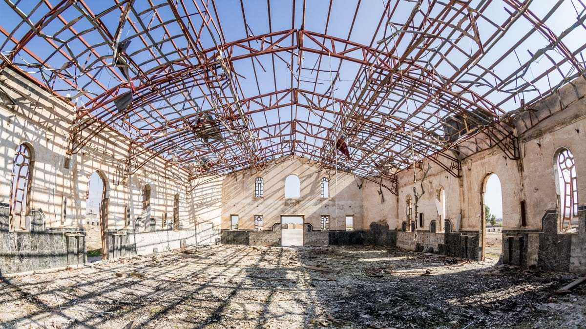Cristiani perseguitati: una chiesa distrutta in Iraq