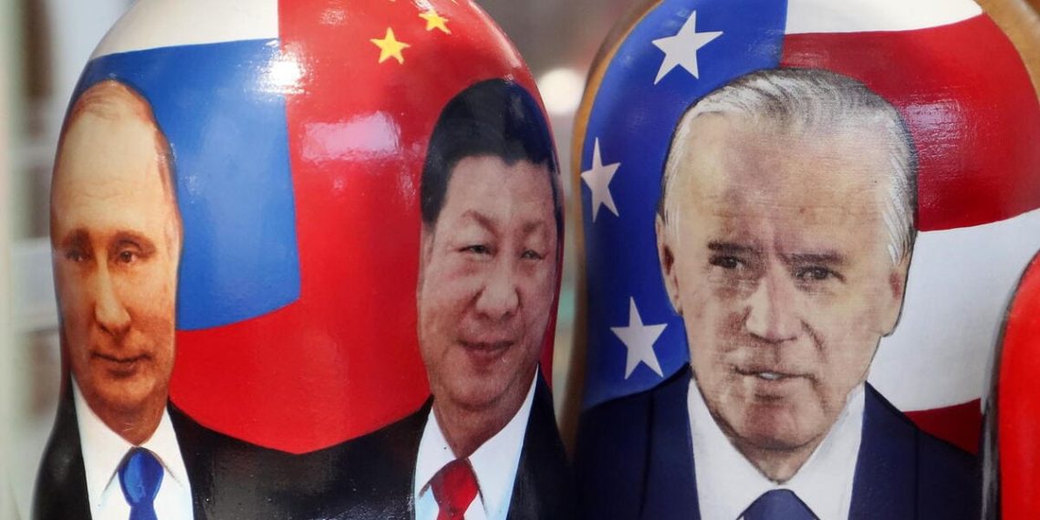 Putin Xi Biden matrioska